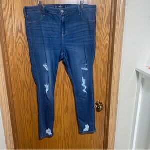 High-rise Jean Leggings hollister with advance stretch